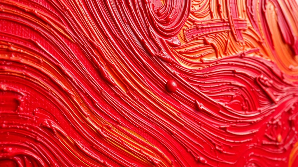 brushwork reveals emotional expression