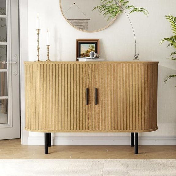 EAG Buffet Cabinet with Storage and Sliding Doors