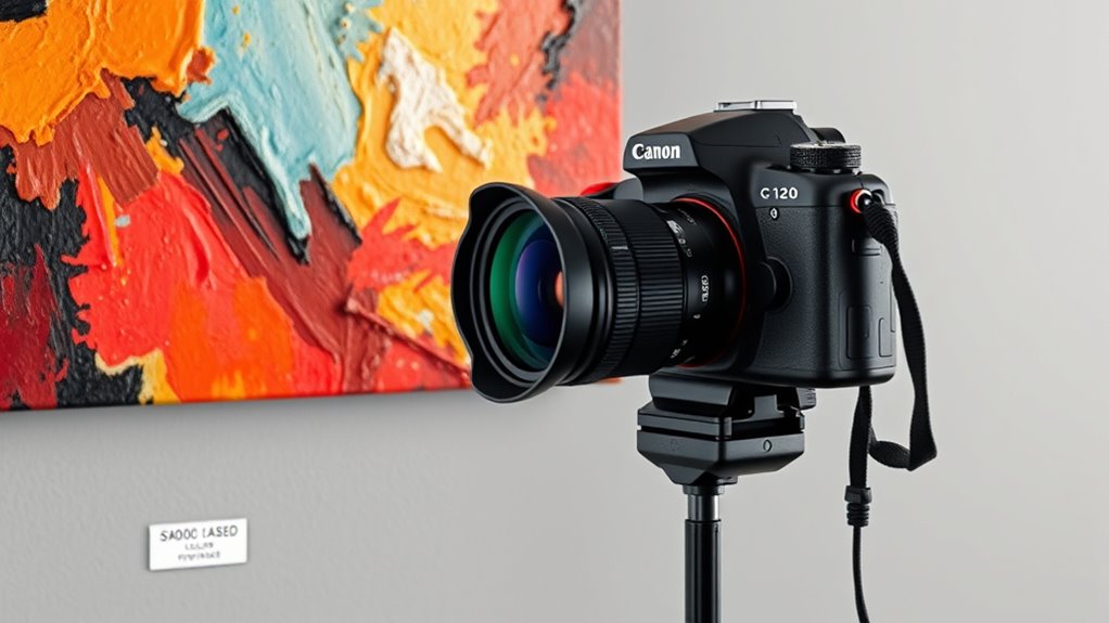 capture artwork with precision