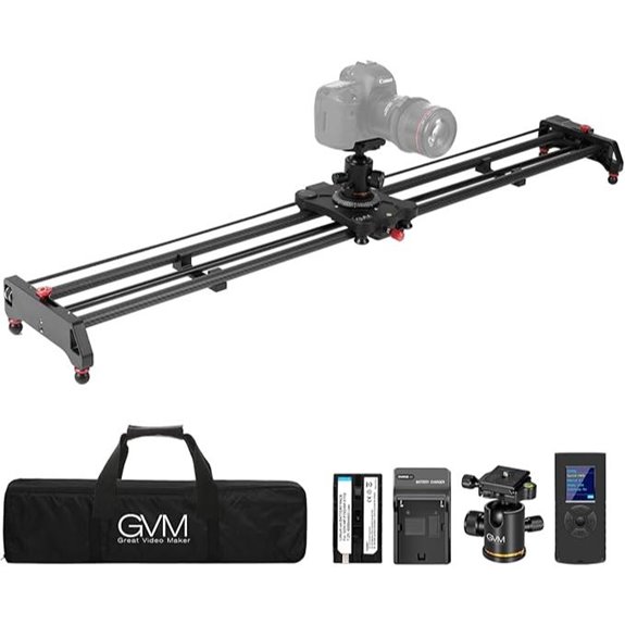 GVM 48 Carbon Fiber Motorized Camera Slider