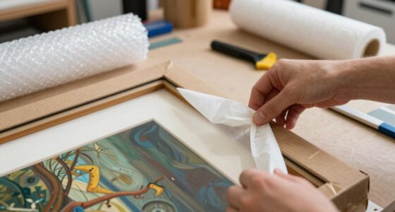 careful art repacking instructions