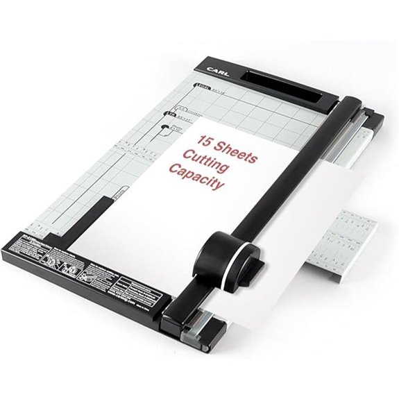 Carl 15-inch Rotary Paper Trimmer 15 Sheets