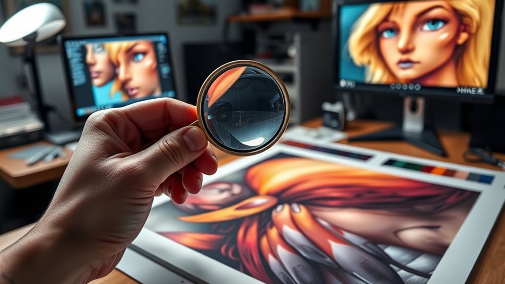 check color details calibration