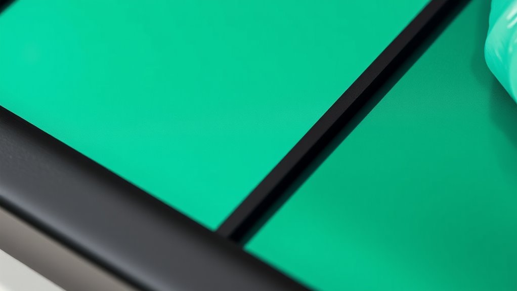 choosing mat color to enhance