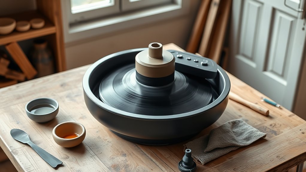 choosing suitable pottery wheel