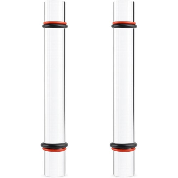 Polymer Clay Acrylic Rolling Pin Set with Thickness Rings