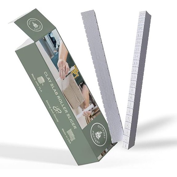 OUTPOST POTTERY Clay Slab Roller for Ceramics