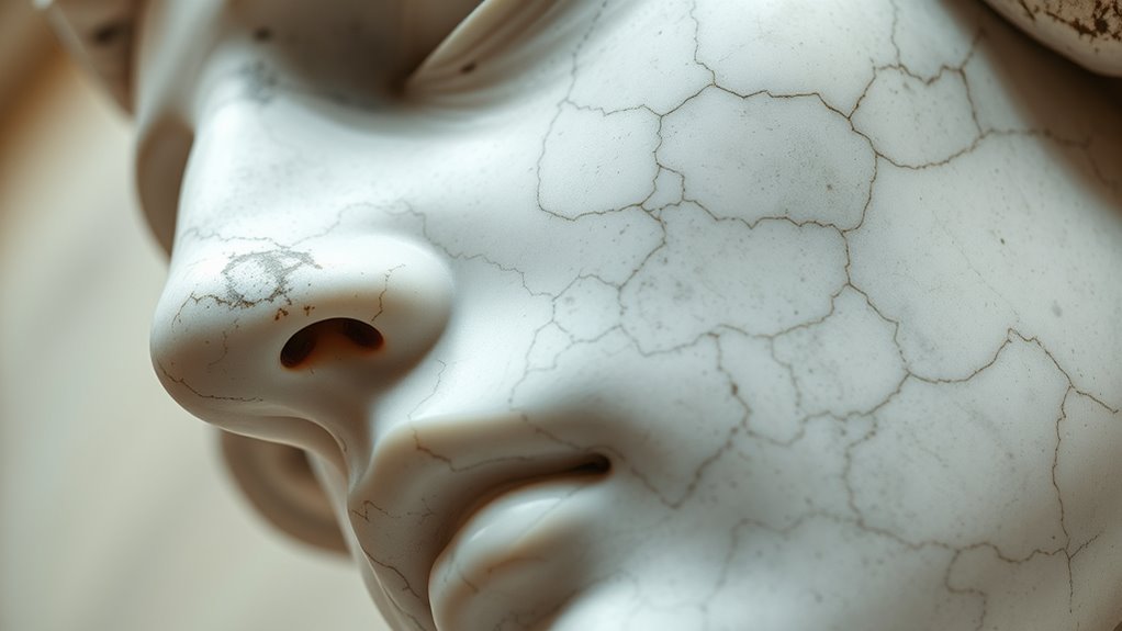 close up sculpture details