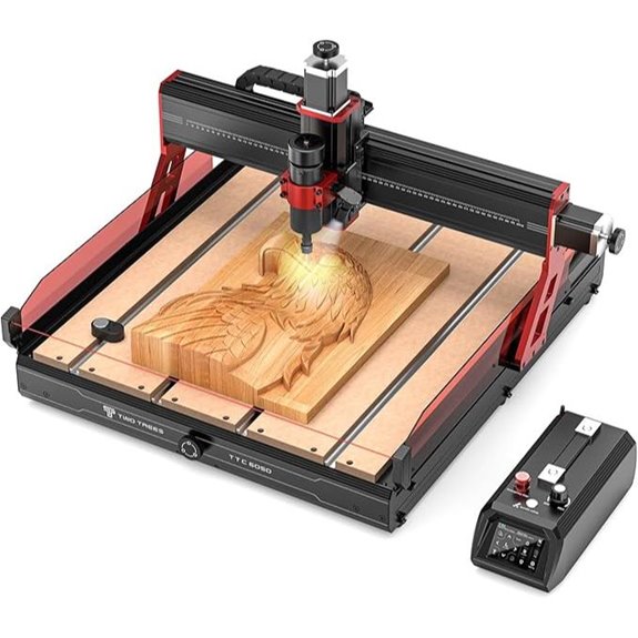 TTC6050 CNC Router Engraving & Laser Cutting Machine