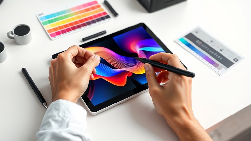 color accuracy and ergonomics