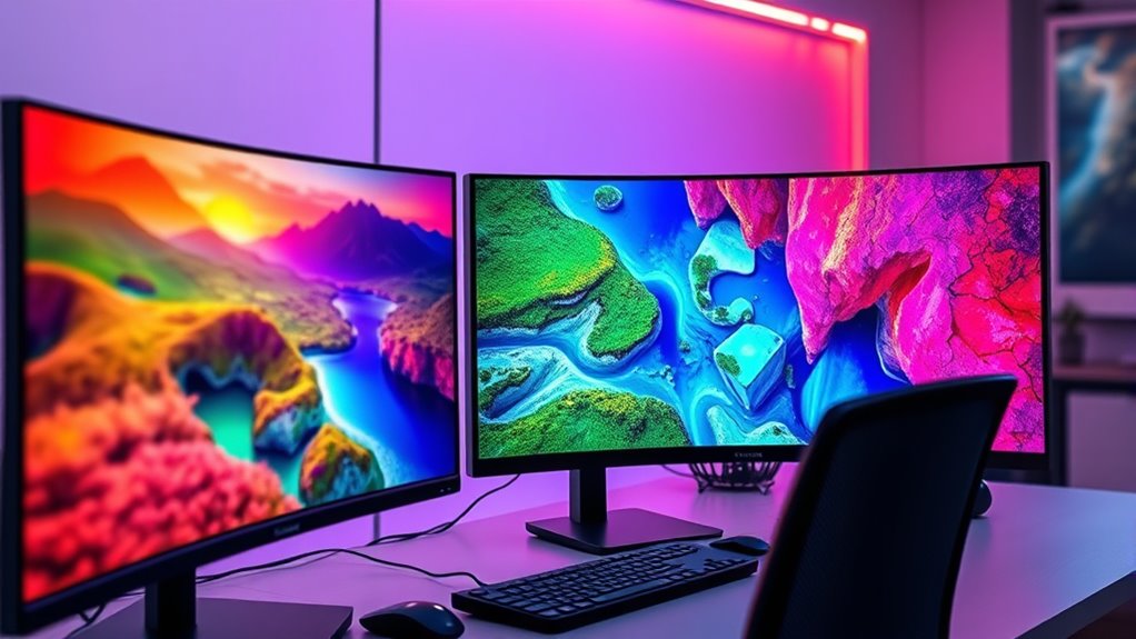 color accuracy and spectrum