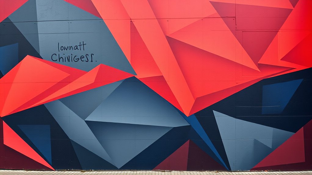 color contrast enhances depth