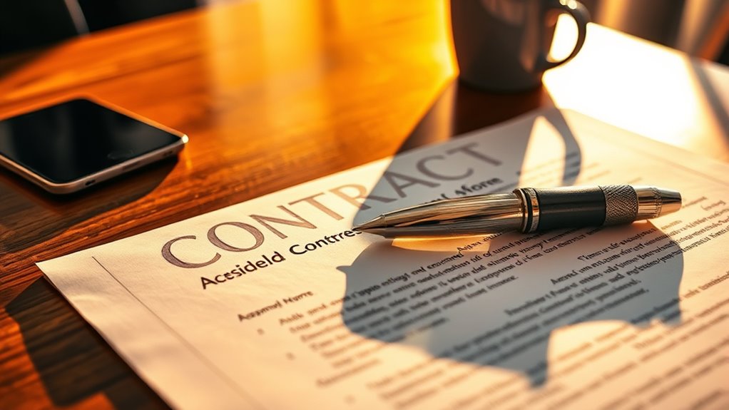 commission terms and conditions