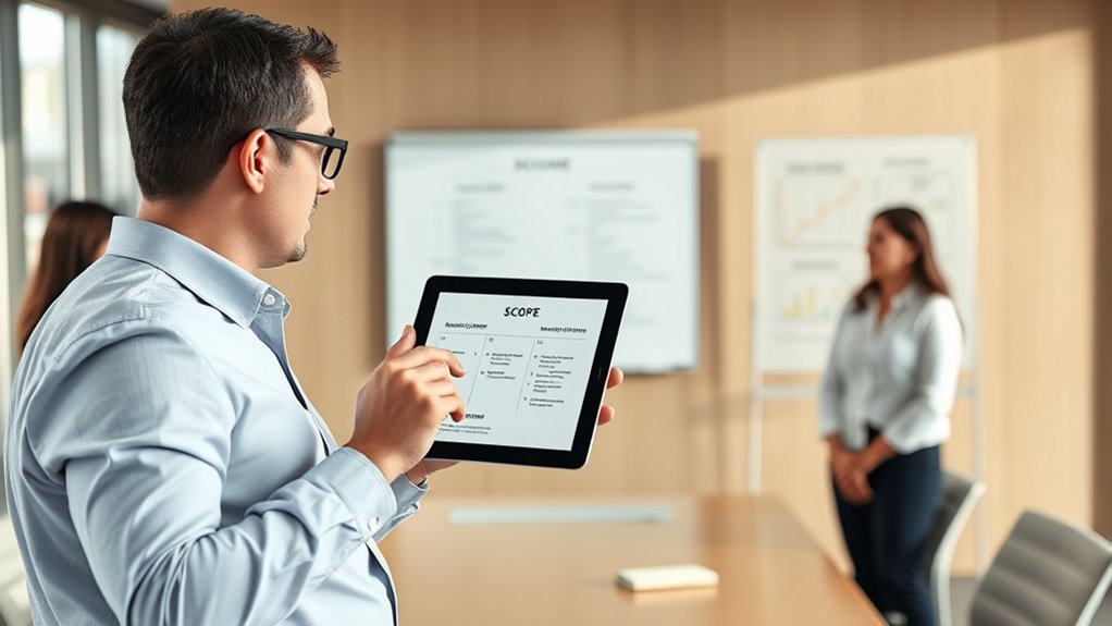 communicate scope boundaries effectively