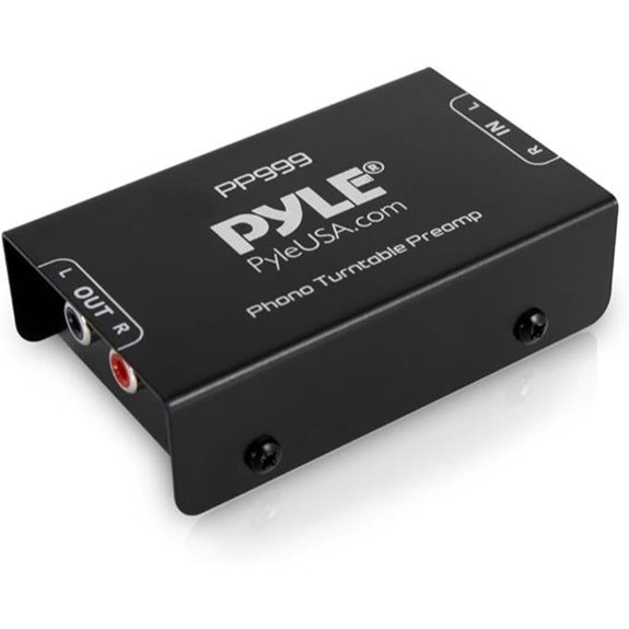 Pyle Mini Phono Turntable Preamp with RCA