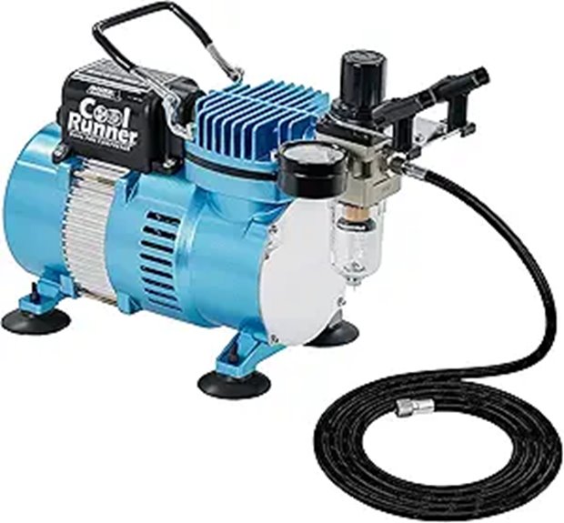 Master Airbrush Kit with Air Compressor (TC-320)