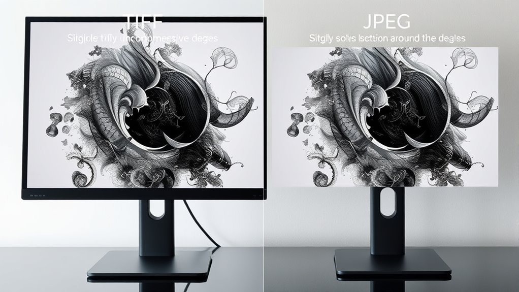 compression techniques affect quality