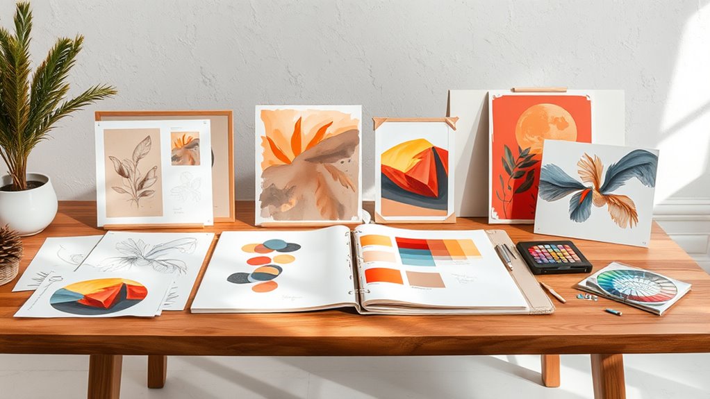 consistent visual style cohesion