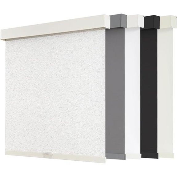 AOSKY Cordless Blackout Roller Shades for Windows