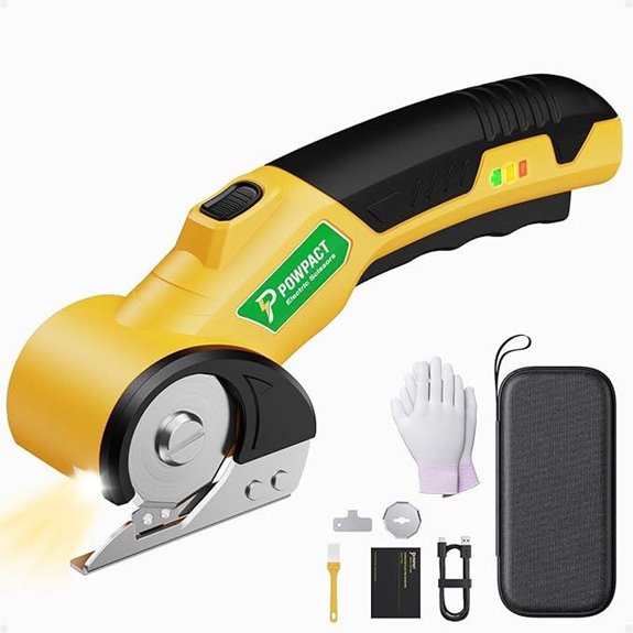 Powpact High-Speed Cordless Cardboard Cutter