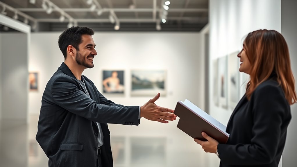 create a cohesive artistic portfolio