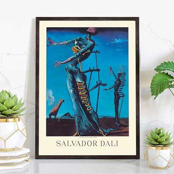 Salvador Dali Museum Poster Prints for Wall Decor