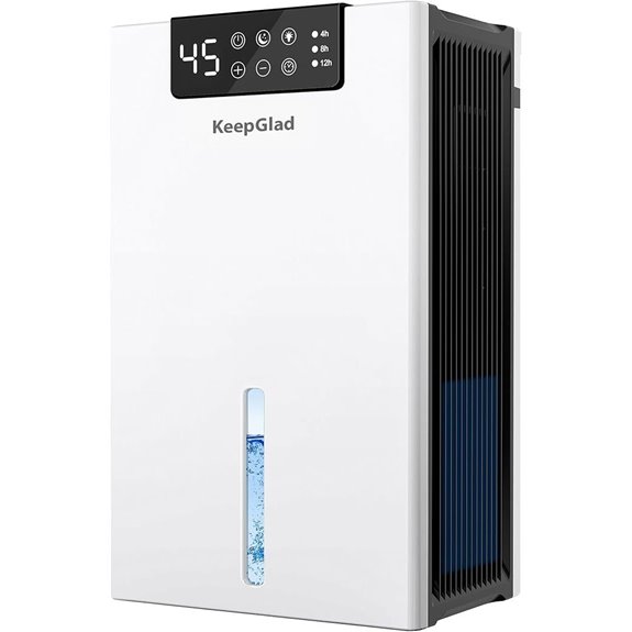 Dehumidifier with Humidity Display Timer and Lights