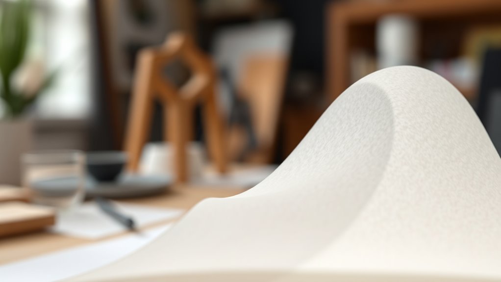 delicate flexible art friendly paper