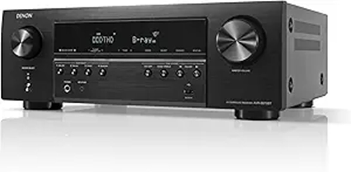 Denon AVR-S570BT 8K AV Receiver with Bluetooth