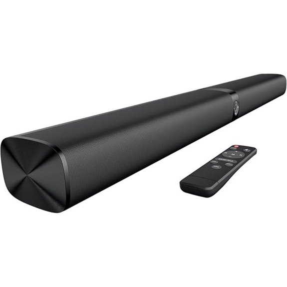 Bluetooth Soundbar for TV PC Gaming 80W Detachable