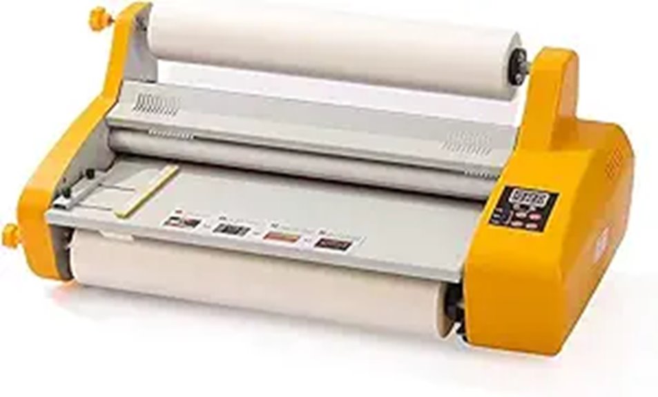 Hot & Cold Laminating Machine 18 Digital Roll Laminator