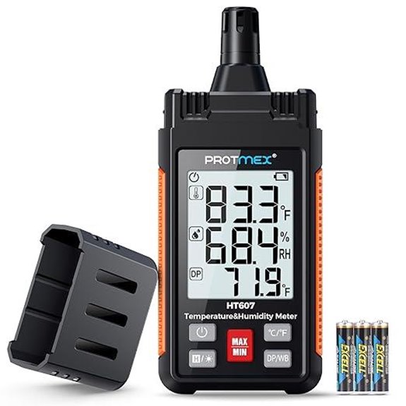 Protmex HT607 Digital Humidity and Temperature Meter