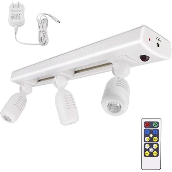 BIGLIGHT Dimmable LED Track Light with Remote