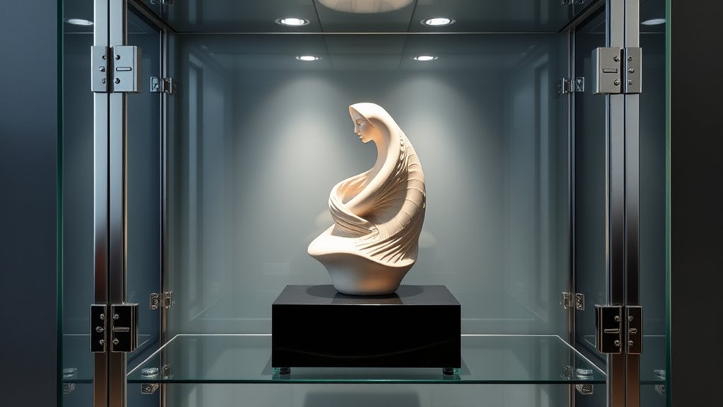 display cabinet selection criteria