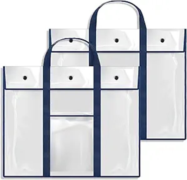 GAMENOTE 2 Pack Poster Storage Bags for Classroom