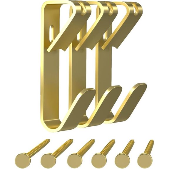 Heavy Duty Drywall Picture Hangers (30 Pack)