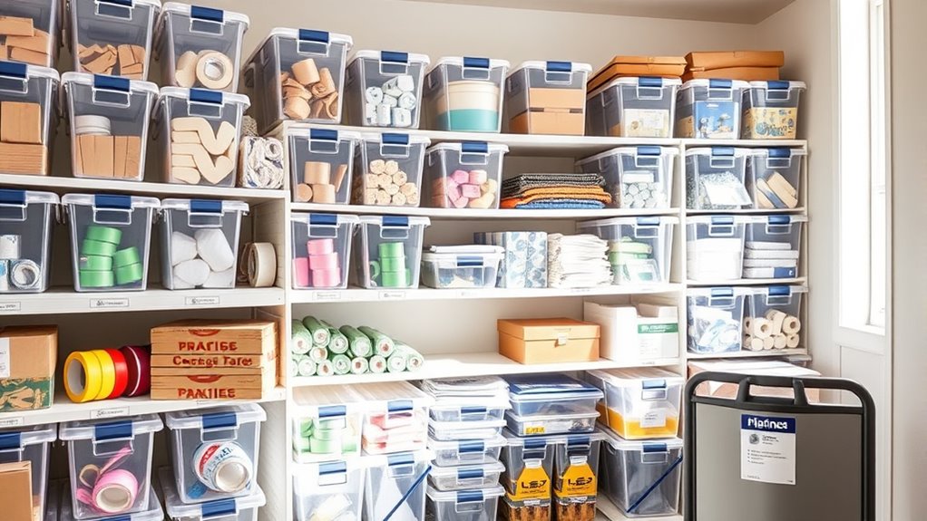 eco friendly organized storage solutions