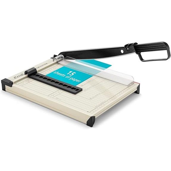 Ecraft 12 Guillotine Paper Cutter with Safety Guard