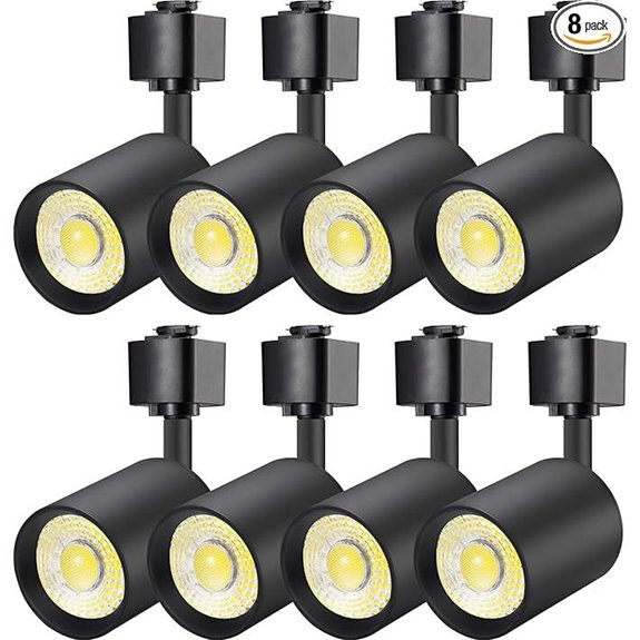 VANoopee 8 Pack LED Track Lighting Heads Dimmable