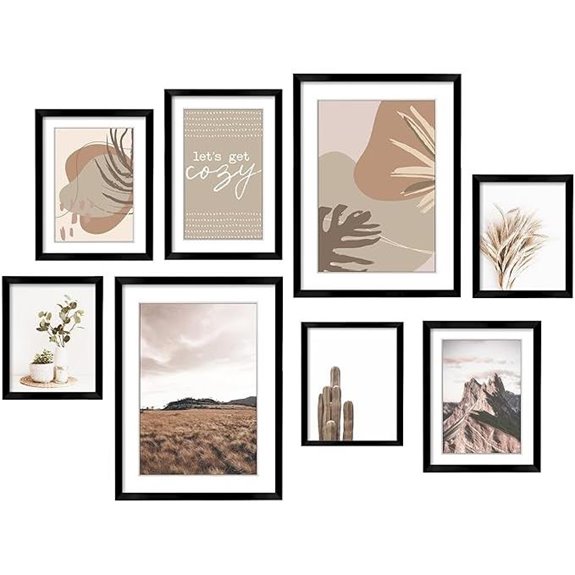 ArtbyHannah Gallery Wall Frame Set 8 Pack
