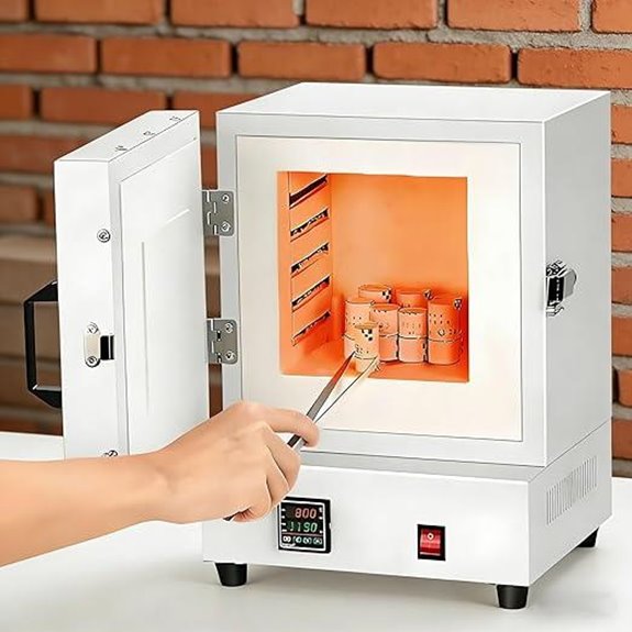 Electric Kiln 2000W for Pottery and Jewelry Making
