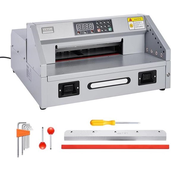 VEVOR Electric Paper Cutter with Infrared Safety