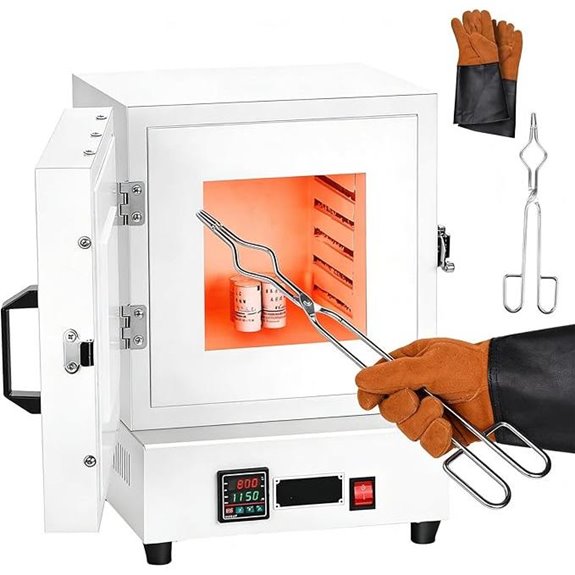 Electric Kiln for Pottery with Temperature Controller