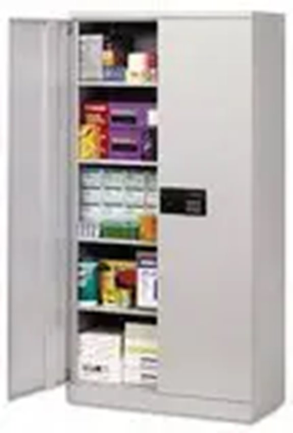 Alera Quick-Assemble Electronic Lock Cabinet