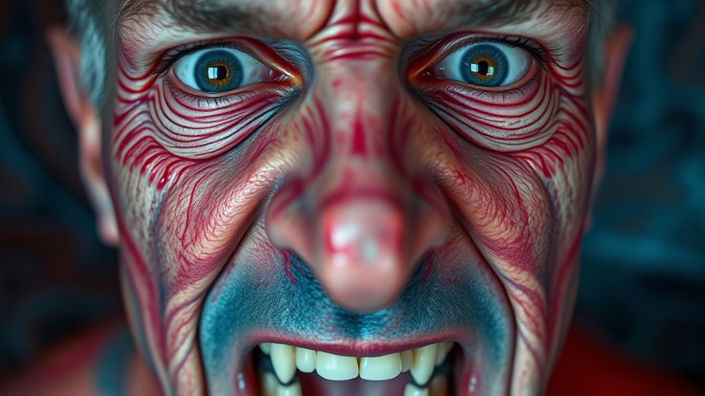 emotional expression through distortion