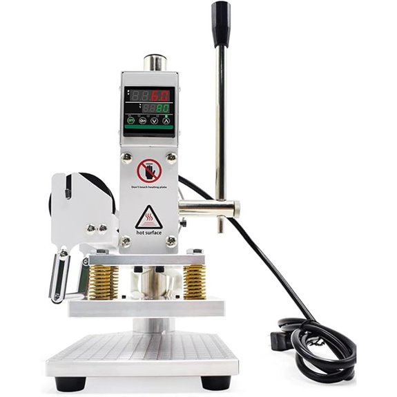 Upgraded Hot Foil Stamping Machine for Leather and PVC