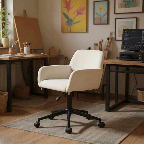 Homy Casa Ergonomic Artist Chair with Lumbar Support