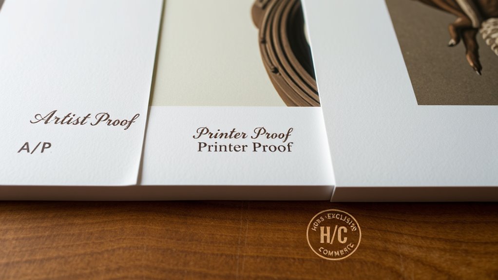 exclusive non sale artist copies