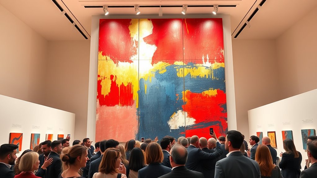 exhibitions increase art value