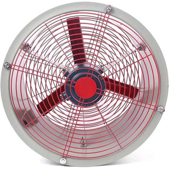 Explosion-Proof Axial Exhaust Fan for Spray Booths